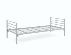 Sicherheits - Einzelbett, umbaubar zum Stockbett  - 90 x 200 cm - TÜV Rheinland geprüft- 40 mm Rohr- Norm EN747- Top stabil - sofort lieferbar - das stahlstarke TÜV -Bett - 150 KG belastbar je Liegefläche !!! Absoluter Hammerpreis -Bestseller !!!